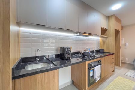 Apartamento para alugar com 39m², 2 quartos e sem vaga Apartamento para alugar com 39m², 2 quartos e sem vagaCozinha e área de serviço