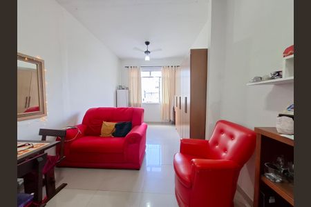 Sala e quarto  de apartamento à venda com 1 quarto, 25m² em Centro, Rio de Janeiro