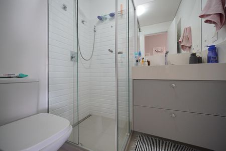 Banheiro de apartamento para alugar com 1 quarto, 42m² em Campinas, São José