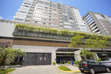 Apartamento para alugar com 42m², 1 quarto e 1 vagaFachada