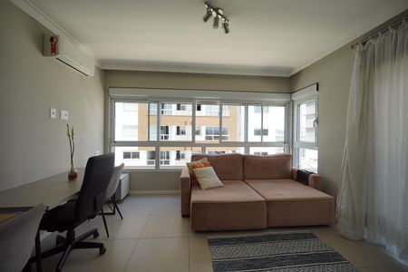 Sala de apartamento para alugar com 1 quarto, 42m² em Campinas, São José