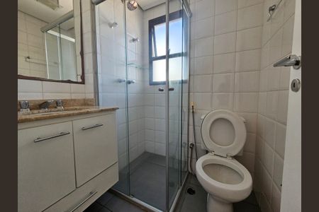 Apartamento para alugar com 57m², 2 quartos e 1 vaga Apartamento para alugar com 57m², 2 quartos e 1 vagaBanheiro da Suíte