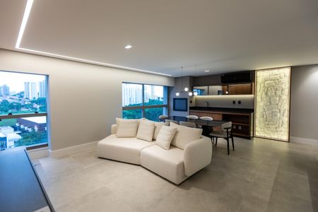 Sala de apartamento para alugar com 2 quartos, 89m² em Cambuí, Campinas