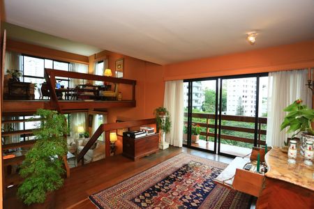 sala 1 de apartamento para alugar com 3 quartos, 240m² em Vila Morumbi, São Paulo