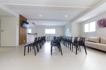 Apartamento à venda com 49m², 2 quartos e 1 vagaÁrea comum - Salão de festas