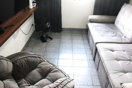 Sala de apartamento para alugar com 2 quartos, 68m² em Saboó, Santos