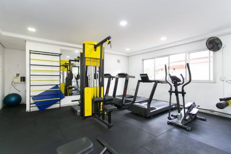 Apartamento à venda com 36m², 1 quarto e 1 vaga Apartamento à venda com 36m², 1 quarto e 1 vagaÁrea comum - Academia