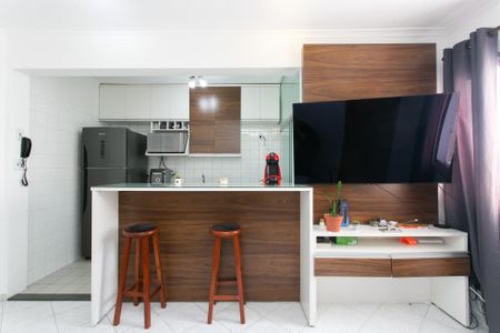 Sala de apartamento à venda com 1 quarto, 36m² em Vila Carmosina, São Paulo