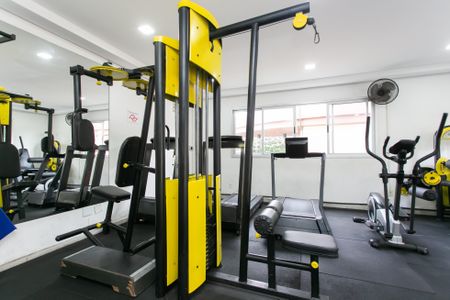 Apartamento à venda com 36m², 1 quarto e 1 vaga Apartamento à venda com 36m², 1 quarto e 1 vagaÁrea comum - Academia