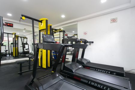 Apartamento à venda com 36m², 1 quarto e 1 vaga Apartamento à venda com 36m², 1 quarto e 1 vagaÁrea comum - Academia