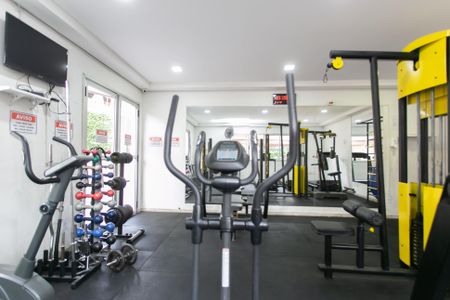 Apartamento à venda com 36m², 1 quarto e 1 vaga Apartamento à venda com 36m², 1 quarto e 1 vagaÁrea comum - Academia