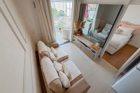 Sala de apartamento para alugar com 1 quarto, 35m² em Cambuci, São Paulo
