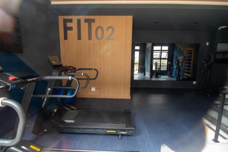 Studio para alugar com 27m², 1 quarto e sem vaga Studio para alugar com 27m², 1 quarto e sem vagaÁrea comum - Academia