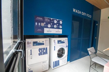Apartamento para alugar com 27m², 1 quarto e sem vaga Apartamento para alugar com 27m², 1 quarto e sem vagaÁrea comum - Lavanderia