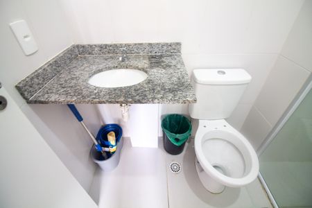 Apartamento para alugar com 27m², 1 quarto e sem vaga Apartamento para alugar com 27m², 1 quarto e sem vagaBanheiro da Suíte