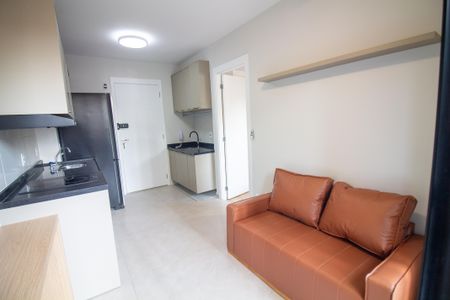 Studio para alugar com 27m², 1 quarto e sem vaga Studio para alugar com 27m², 1 quarto e sem vagaSala