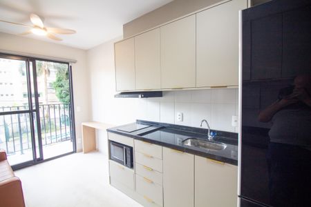 Studio para alugar com 27m², 1 quarto e sem vaga Studio para alugar com 27m², 1 quarto e sem vagaCozinha