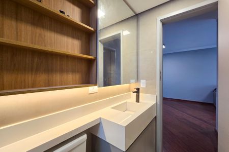 Apartamento à venda com 55m², 1 quarto e 1 vagaBanheiro Social