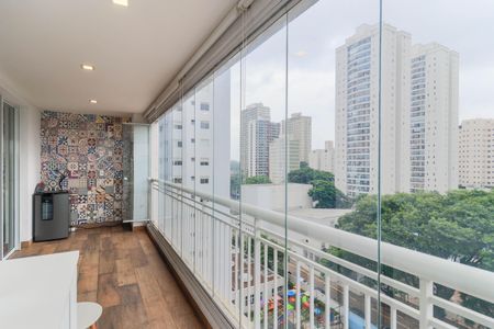 Varanda de apartamento à venda com 3 quartos, 98m² em Santo Amaro, São Paulo