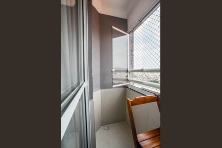 Varanda da Sala de apartamento à venda com 2 quartos, 55m² em Vila Luzita, Santo André
