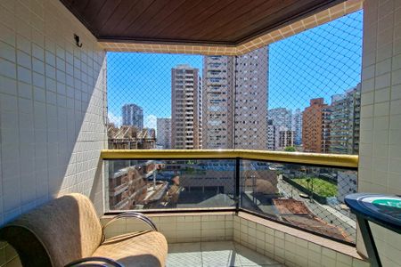 Sacada  de apartamento para alugar com 1 quarto, 60m² em Aviação, Praia Grande