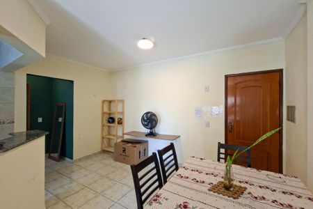 Sala de apartamento para alugar com 1 quarto, 60m² em Aviação, Praia Grande