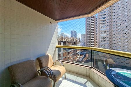 Sacada  de apartamento para alugar com 1 quarto, 60m² em Aviação, Praia Grande