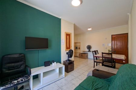 Sala de apartamento para alugar com 1 quarto, 60m² em Aviação, Praia Grande