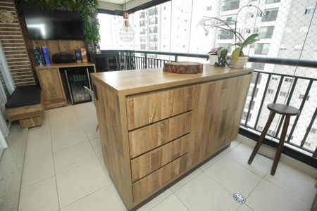 Apartamento à venda com 122m², 3 quartos e 2 vagasVaranda gourmet