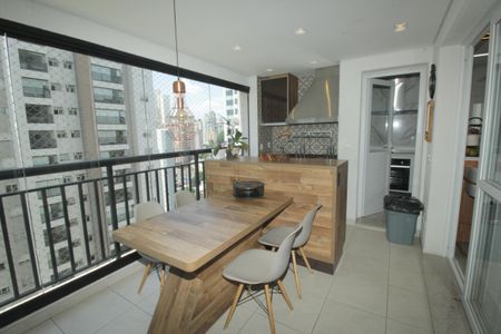 Apartamento à venda com 122m², 3 quartos e 2 vagasVaranda gourmet