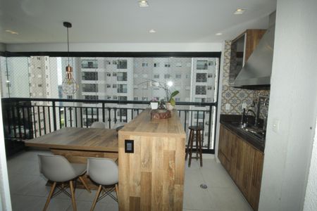 Apartamento à venda com 122m², 3 quartos e 2 vagasVaranda gourmet