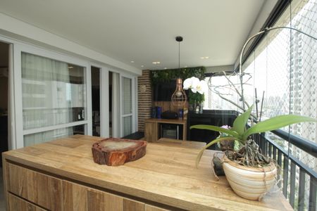 Apartamento à venda com 122m², 3 quartos e 2 vagasVaranda gourmet