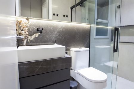 Apartamento à venda com 129m², 3 quartos e 2 vagasBanheiro Social