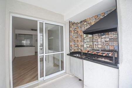 Varanda gourmet de apartamento à venda com 3 quartos, 69m² em Jardim Independencia, São Bernardo do Campo