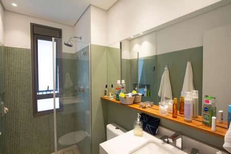 Apartamento para alugar com 68m², 2 quartos e 1 vaga Apartamento para alugar com 68m², 2 quartos e 1 vagaBanheiro da Suíte