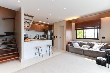 Sala de apartamento para alugar com 2 quartos, 105m² em Santa Teresinha, São Paulo