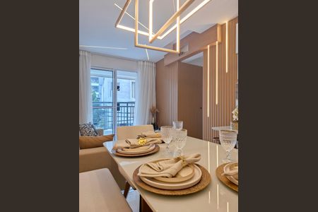 Sala de apartamento para alugar com 2 quartos, 50m² em Jardim São Paulo, São Paulo