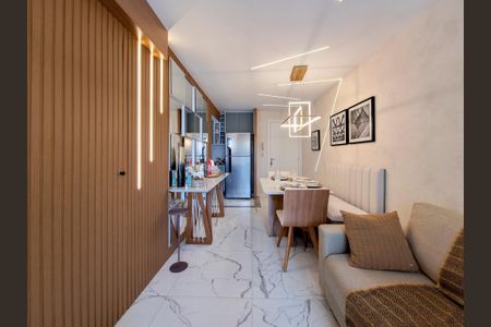 Sala de apartamento para alugar com 2 quartos, 50m² em Jardim São Paulo, São Paulo