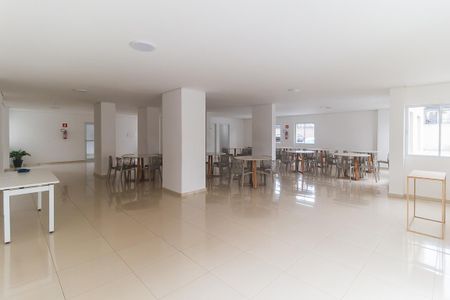 Apartamento para alugar com 48m², 2 quartos e 1 vagaÁrea comum - Salão de festas