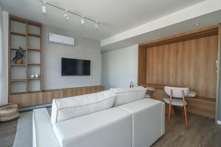 Sala de apartamento para alugar com 2 quartos, 70m² em Petrópolis, Porto Alegre