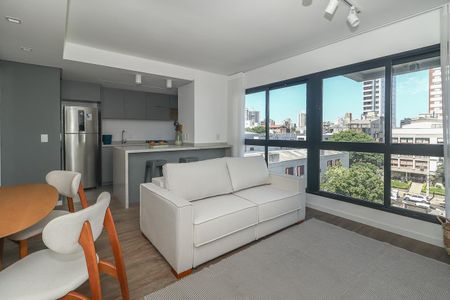 Sala de apartamento para alugar com 2 quartos, 70m² em Petrópolis, Porto Alegre