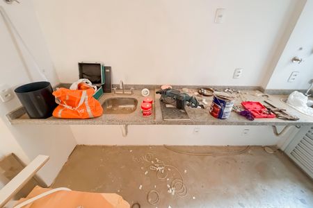 Cozinha de apartamento à venda com 1 quarto, 33m² em Ipiranga, São Paulo