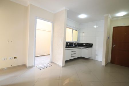 Sala de apartamento à venda com 2 quartos, 37m² em Vila Lutécia, Santo André