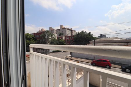 Varanda Quarto 1  de apartamento à venda com 2 quartos, 37m² em Vila Lutécia, Santo André