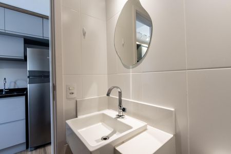 Studio à venda com 25m², 1 quarto e sem vaga Studio à venda com 25m², 1 quarto e sem vagaBanheiro