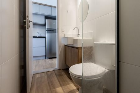 Studio à venda com 25m², 1 quarto e sem vaga Studio à venda com 25m², 1 quarto e sem vagaBanheiro