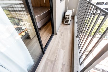 Studio à venda com 25m², 1 quarto e sem vaga Studio à venda com 25m², 1 quarto e sem vagaVaranda