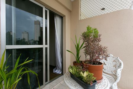 Varanda da Sala de apartamento à venda com 2 quartos, 74m² em Vila Carrão, São Paulo