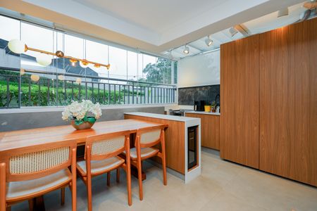 Varanda da Sala de apartamento à venda com 2 quartos, 103m² em Jardim Caboré, São Paulo