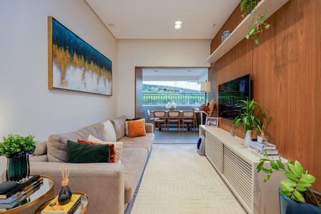 Sala de apartamento à venda com 2 quartos, 103m² em Jardim Caboré, São Paulo